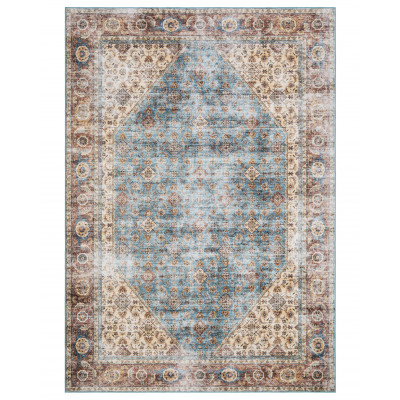 Tarfaya Oriental turkis - maskinvevd teppe