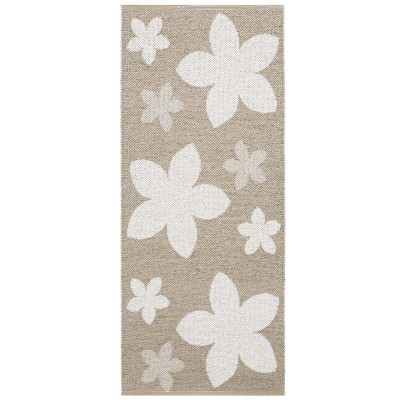 Flower beige - plastteppe